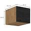 Vigo 40 NAGU-36 1F kuhinjski element 1 vrata 40x55,6x36 cm natur (artisan hrast)/tamno sivi,2