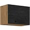 Vigo 50GU-36 1F kuhinjski element 1 vrata 50x30,6x36 cm natur (artisan hrast)/tamno sivi