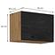 Vigo 50GU-36 1F kuhinjski element 1 vrata 50x30,6x36 cm natur (artisan hrast)/tamno sivi,2
