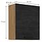 Vigo 60G-72 1F kuhinjski element 1 vrata 60x30,6x72 cm natur (artisan hrast)/tamno sivi,2