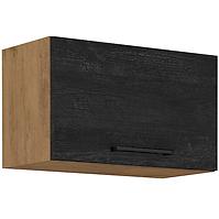 Vigo 60GU-36 1F kuhinjski element 1 vrata 60x30,6x36 cm natur (artisan hrast)/tamno sivi