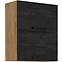 Vigo 60 GU-72 2F kuhinjski element 2 vrata 60x30,6x72 cm natur (artisan hrast)/tamno sivi