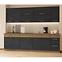 Vigo 60 NAGU-36 1F kuhinjski element 1 vrata 60x55,6x36 cm natur (artisan hrast)/tamno sivi,4