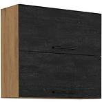 Vigo 80 GU-72 2F kuhinjski element 2 vrata 80x30,6x72 cm natur (artisan hrast)/tamno sivi