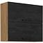 Vigo 80 GU-72 2F kuhinjski element 2 vrata 80x30,6x72 cm natur (artisan hrast)/tamno sivi