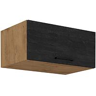 Vigo 80 NAGU-36 1F kuhinjski element 1 vrata 80x55,6x36 cm natur (artisan hrast)/tamno sivi