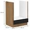 Vigo 60DG BB kuhinjski element 60x51,6x82 cm hrast/tamno sivi,2