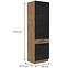 Vigo 60DKS-210 3S 1F kuhinjski element 1 vrata+3 ladice 60x55,6x210 cm hrast/tamno sivi,2