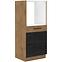 Vigo 60 DPS-145 3S BB MB kuhinjski element 3 ladice 60x55,6x145 cm hrast/tamno sivi