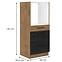 Vigo 60 DPS-145 3S BB MB kuhinjski element 3 ladice 60x55,6x145 cm hrast/tamno sivi,2