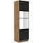 Vigo 60DPM-210 2F kuhinjski element 2 vrata 60x55,6x210 cm hrast/tamno sivi