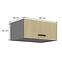 Scandi 80 nagu-36 1f kuhinjski element 1 vrata 80x55x36 cm natur/tamno sivi,2