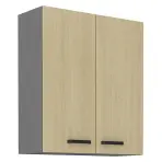Scandi 80g-90 2f kuhinjski element 2 vrata 80x29x90 cm natur/tamno sivi