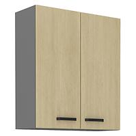 Scandi 80g-90 2f kuhinjski element 2 vrata 80x29x90 cm natur/tamno sivi