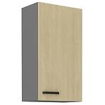 Scandi 50g-90 1f kuhinjski element 1 vrata 50x29x90 cm natur/tamno sivi
