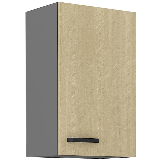 Scandi 45g-72 1f kuhinjski element 1 vrata 45x29x71,5 cm natur/tamno sivi