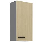 Scandi 45g-90​1f kuhinjski element 1 vrata 45x29x90 cm natur/tamno sivi