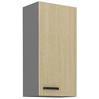Scandi 45g-90​1f kuhinjski element 1 vrata 45x29x90 cm natur/tamno sivi