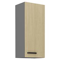 Scandi 40g-90 1f kuhinjski element 1 vrata 40x29x90 cm natur/tamno sivi