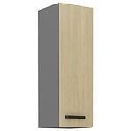 Scandi 30g-90 1f kuhinjski element 1 vrata 30x29x90 cm natur/tamno sivi