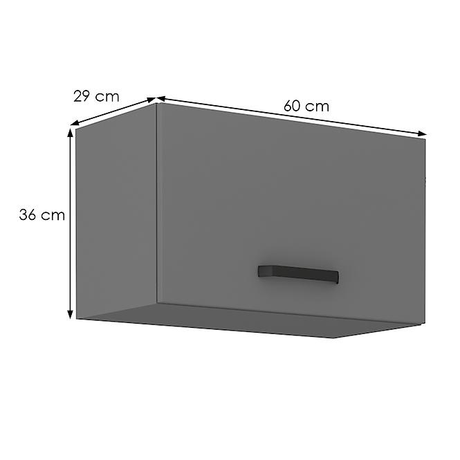 Nessa 60gu-36 1f viseći el.1 vrata 60x29x36 tamno sivi