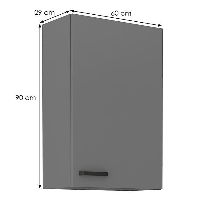 Nessa 60g-90 1f viseći el.1 vrata 60x29x90 tamno sivi