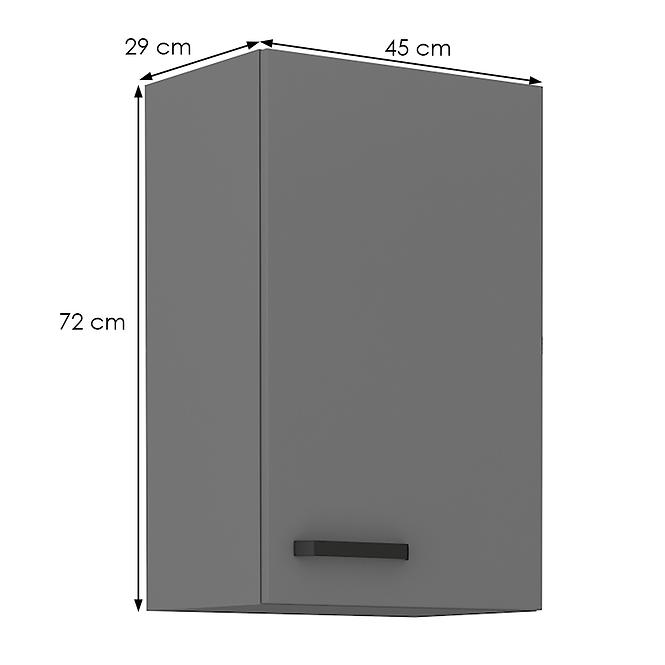 Nessa 45g-72 1f viseći el.1 vrata 45x29x72 tamno sivi