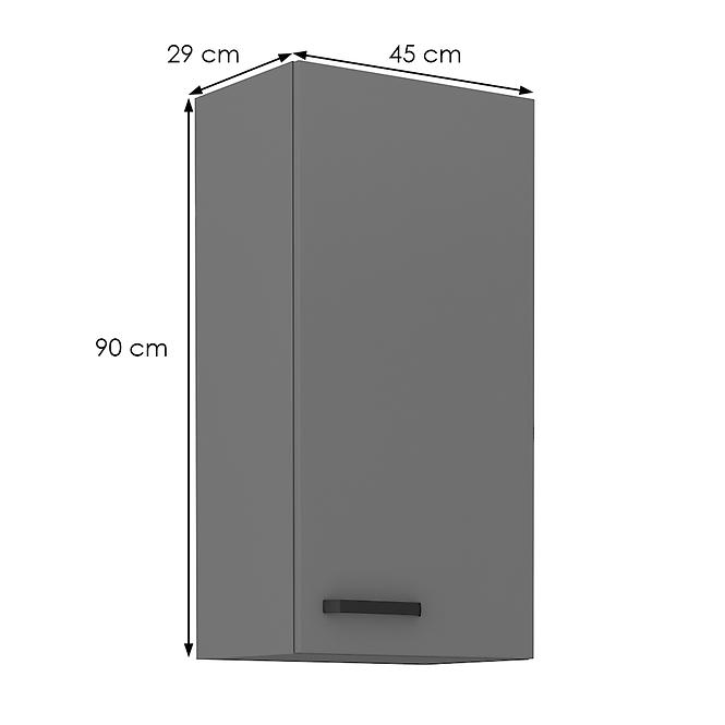 Nessa 45g-90 1f viseći el.1 vrata 45x29x90 tamno sivi