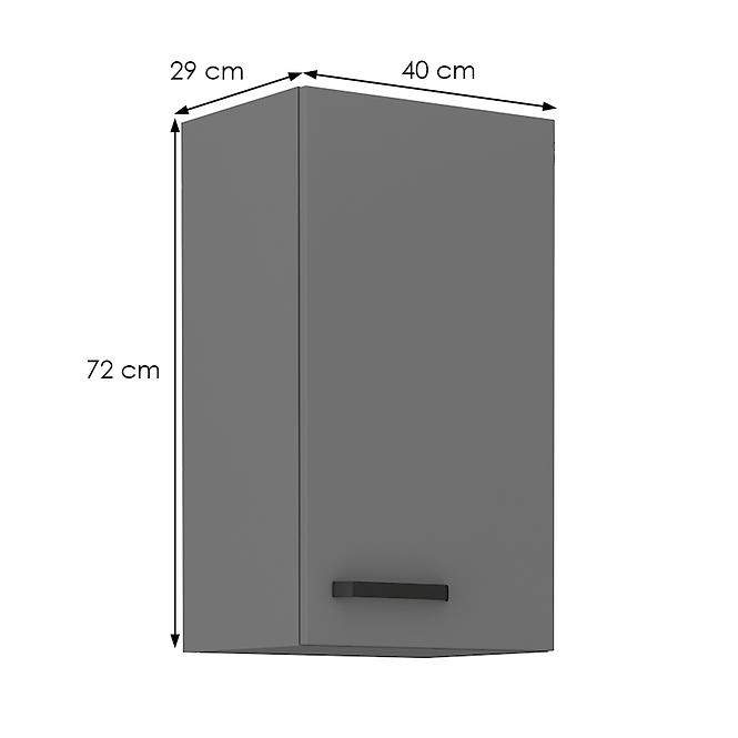 Nessa 40g-72 1f viseći el.1 vrata 40x29x72 tamno sivi