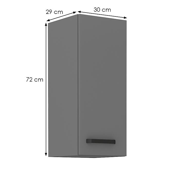 Nessa 30g-72 1f viseći el.1 vrata 30x29x72 tamno sivi