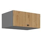 Ava 80 nagu-36 1f kuhinjski element 1 vrata 80x55x36 cm natur (artisan hrast)/sivi