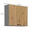 Ava 80g-72 2f kuhinjski element 2 vrata 80x29x71,5 cm natur (artisan hrast)/sivi,2
