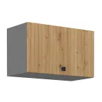 Ava 60gu-36 1f kuhinjski element 1 vrata 60x29x36 cm natur (artisan hrast)/sivi
