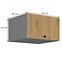 Ava 60 nagu-36 1f kuhinjski element 1 vrata 60x55x36 cm natur (artisan hrast)/sivi,2