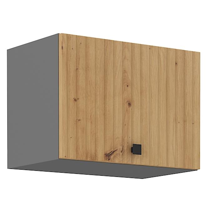 Ava 50gu-36 1f kuhinjski element 1 vrata 50x29x36 cm natur (artisan hrast)/sivi