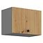 Ava 50gu-36 1f kuhinjski element 1 vrata 50x29x36 cm natur (artisan hrast)/sivi