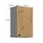 Ava 45g-72 1f kuhinjski element 1 vrata 45x29x71,5 cm natur (artisan hrast)/sivi,2