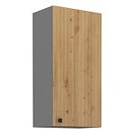 Ava 45g-90 ​​​​1f kuhinjski element 1 vrata 45x29x90 cm natur (artisan hrast)/sivi