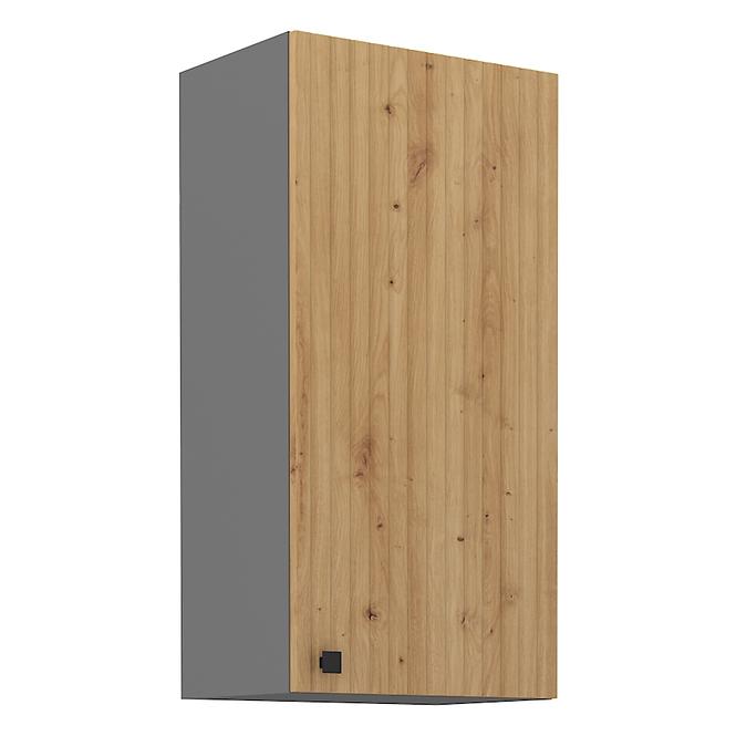 Ava 45g-90 ​​​​1f kuhinjski element 1 vrata 45x29x90 cm natur (artisan hrast)/sivi