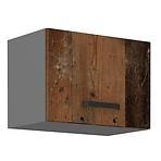 Tessa 50gu-36 1f kuhinjski element 1 vrata 50x29x36 cm rustik drvo/tamno sivi