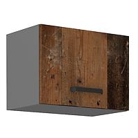 Tessa 50gu-36 1f kuhinjski element 1 vrata 50x29x36 cm rustik drvo/tamno sivi