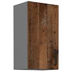 Tessa 40g-72 1f kuhinjski element 1 vrata 40x29x71,5 cm rustik drvo/tamno sivi