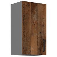Tessa 40g-72 1f kuhinjski element 1 vrata 40x29x71,5 cm rustik drvo/tamno sivi
