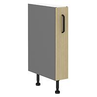Scandi 15d kuhinjski element 1 ladica 15x50x87 cm natur/tamno sivi