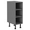 Scandi/Ava/Nessa 30d otw bb baza otvorena s policama 30x50x87 tamno siva