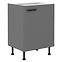 Nessa 60d 1f bb baza 1 vrata 60x50x87 tamno siva