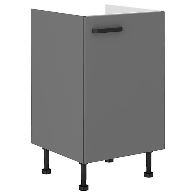 Nessa 50zl 1f bb baza za sudoper 1 vrata 50x50x87 tamno siva