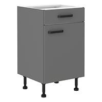 Nessa 50d 1f 1s bb baza 1 vrata+1 ladica 50x50x87 tamno siva