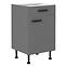 Nessa 50d 1f 1s bb baza 1 vrata+1 ladica 50x50x87 tamno siva