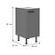 Nessa 40d 1f bb baza 1 vrata 40x50x87 tamno siva,2